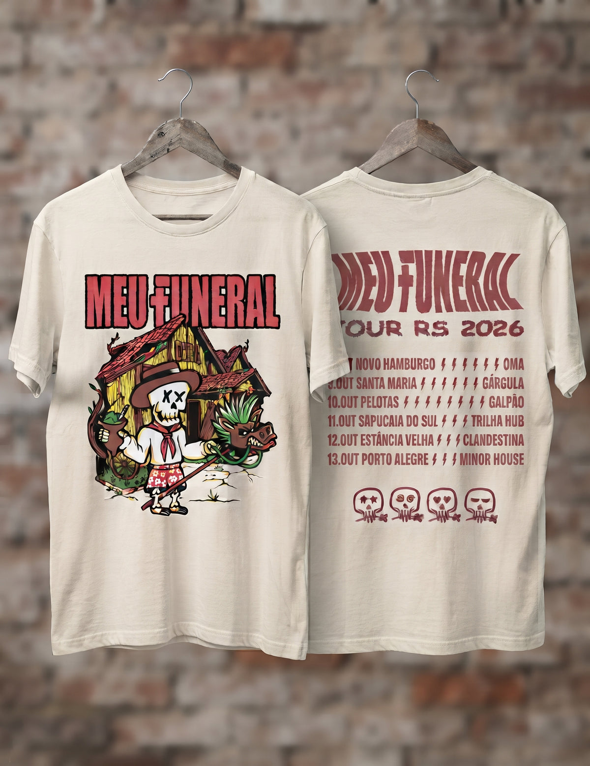 KIT TOUR RS 2026 - camiseta, boné, poster