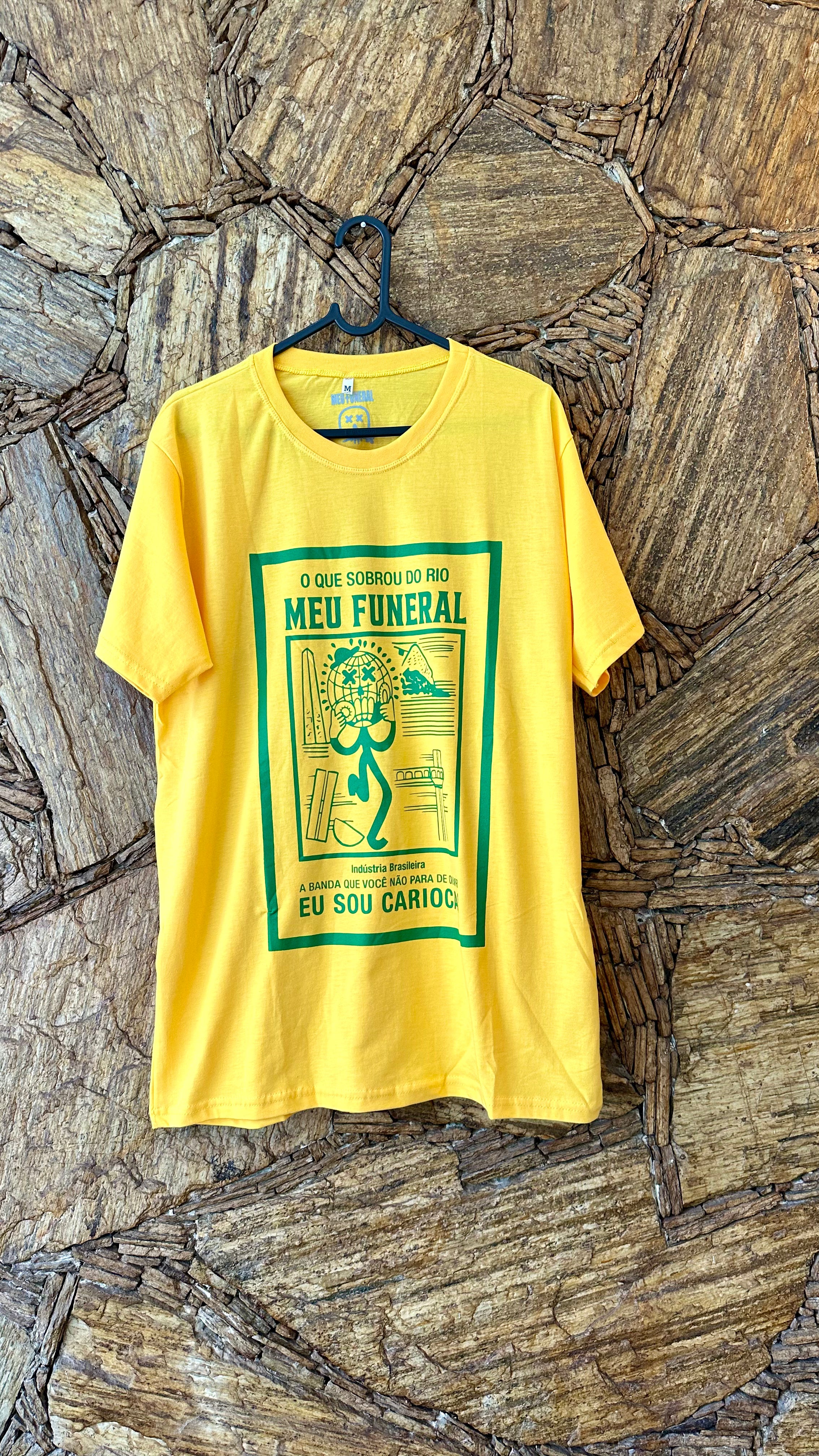 Camiseta O Que Sobrou do Rio / Biscoito Globo