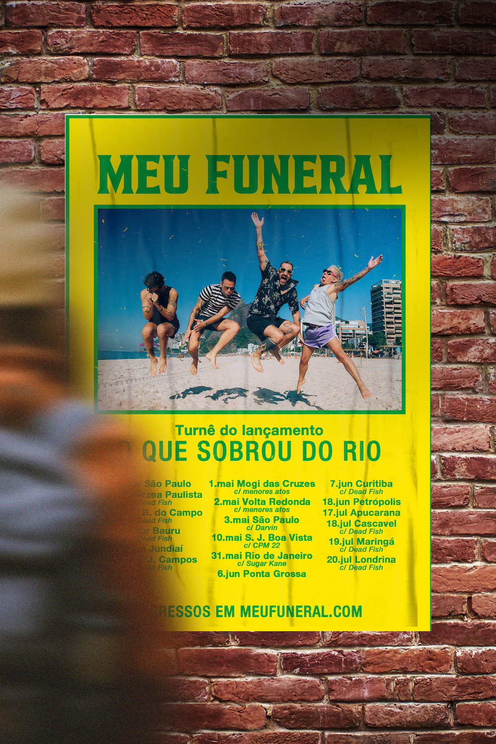 Poster Tour - O Que Sobrou do Rio